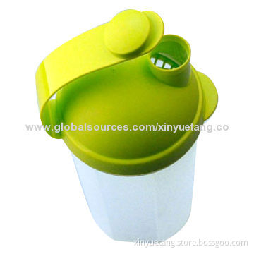 2014 new design product flip top drinking bottle, 400ml protein shakerNew